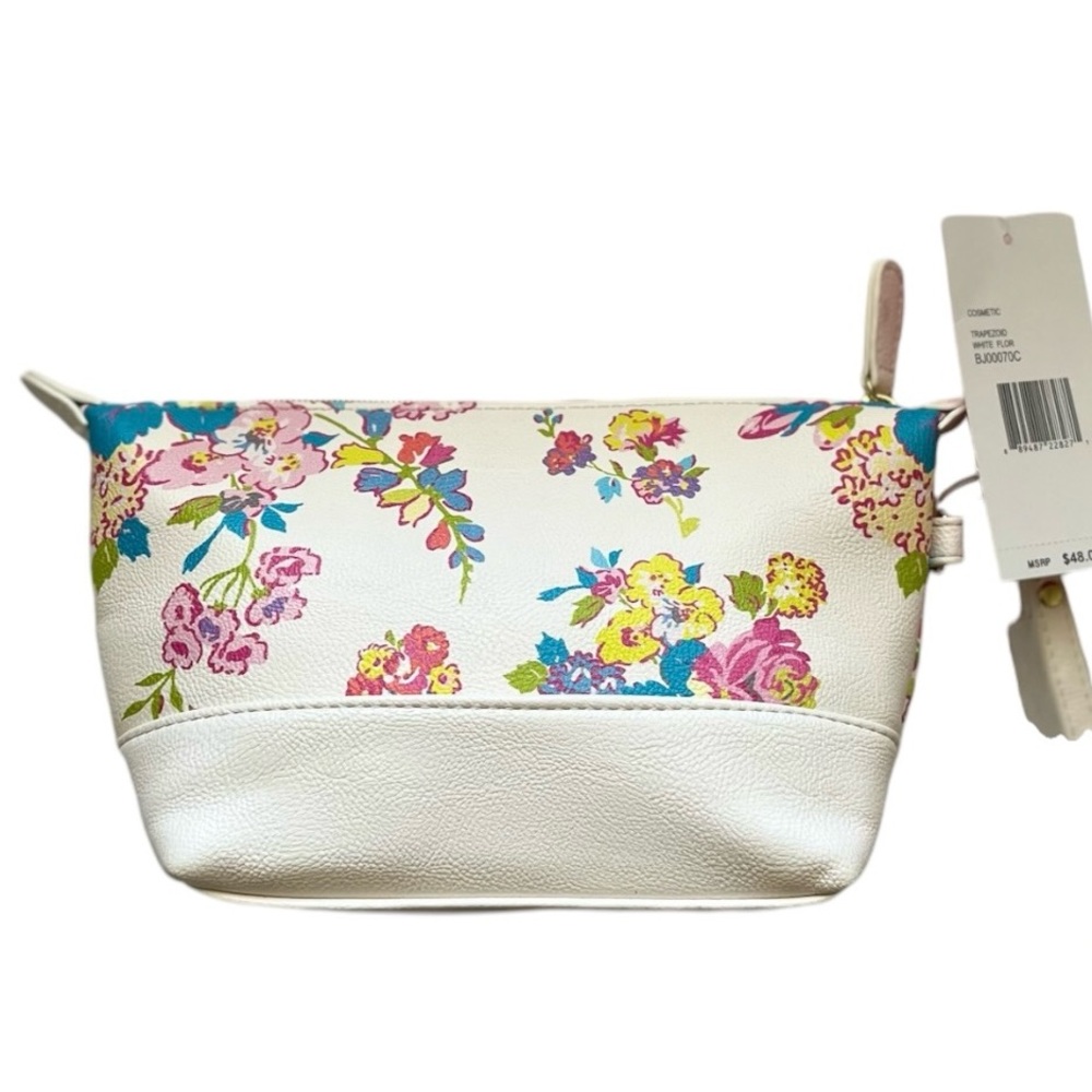 Betsey Johnson Versatile High Quality Floral Cosmetic /Wristlet Bag - Picture 9 of 10